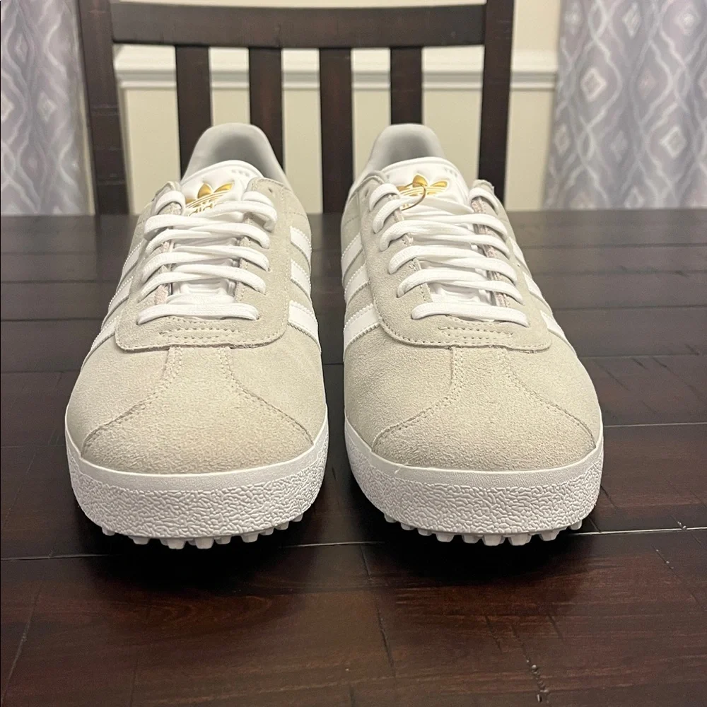 Adidas Gazelle Spikeless Golf Shoes Cleats Sneakers new gray IH2270 Mens Size 11